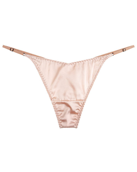 Silk Thong / V-String Panties | FEELITS