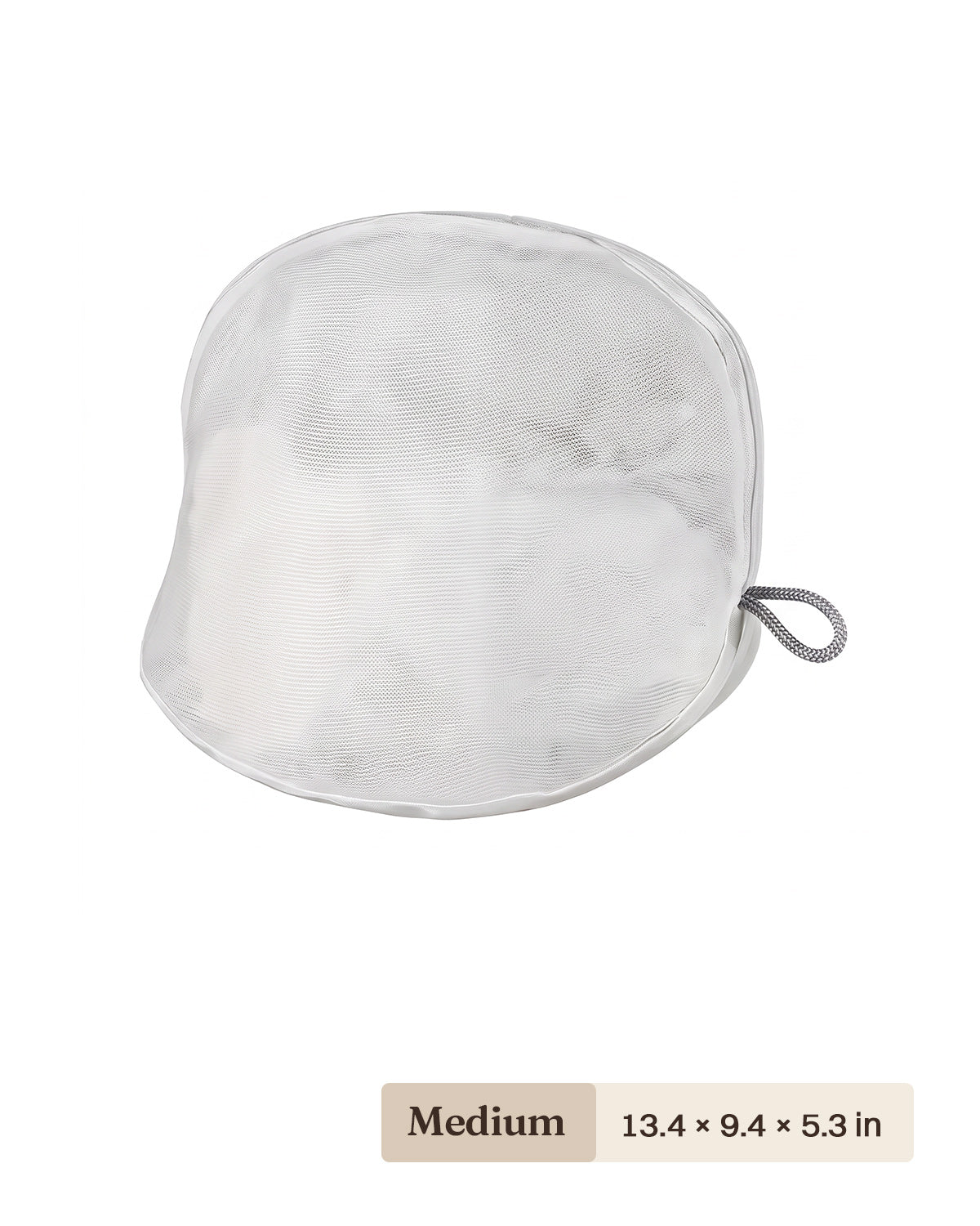 FEELITS AC04 Shell-Shaped Laundry Bag for Delicates – Structured Mesh Wash Bag for Silk Underwear & Clothing, Available in 3 Sizes