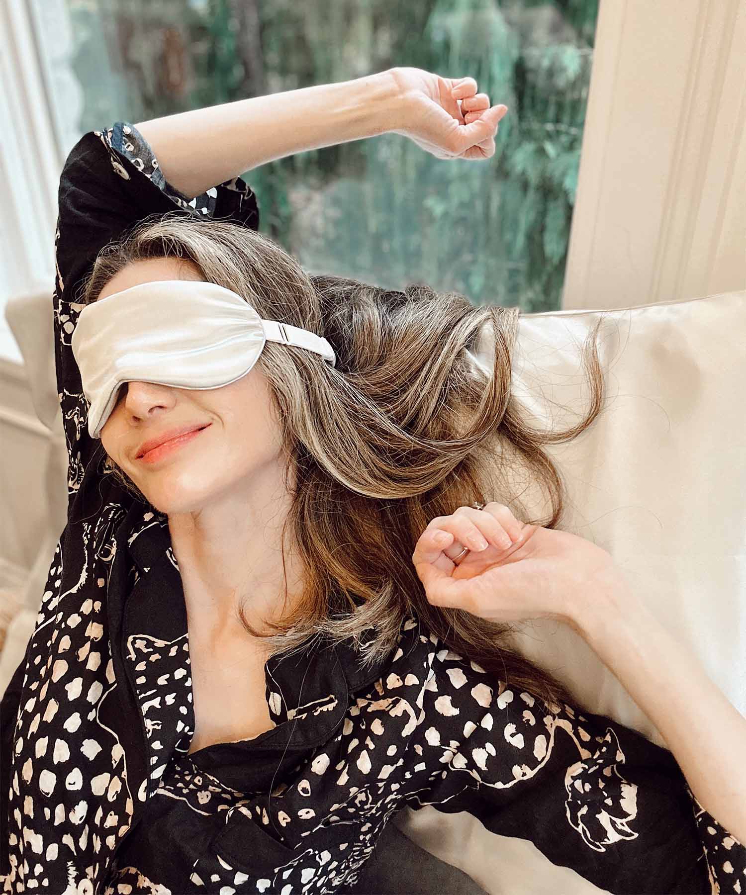 100% Mulberry Silk 3D Eye Sleeping Mask | 22 Momme | Long Fibre and Organic  Silk