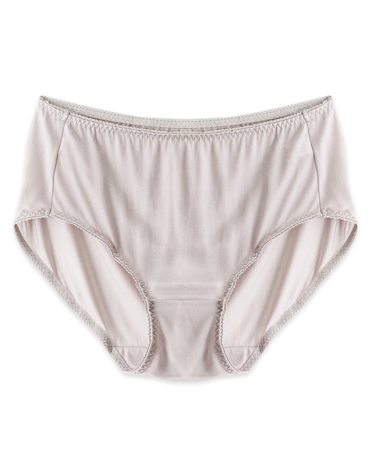 FEELITS KN31 Silk High-Rise Full-Coverage Brief Panties – 100% 6A Mulberry Silk, Breathable & Ultra-Soft