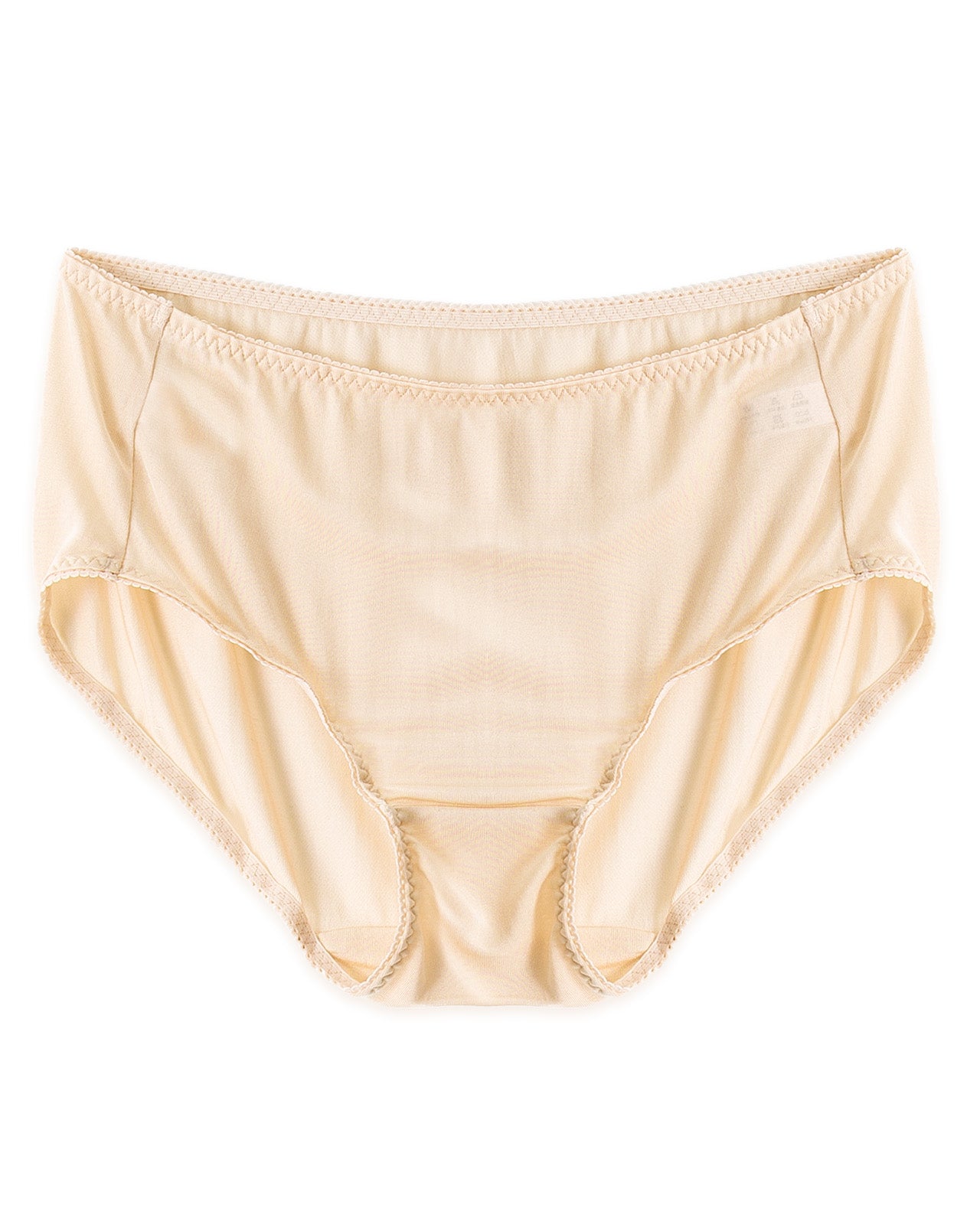 FEELITS KN31 Silk High-Rise Full-Coverage Brief Panties – 100% 6A Mulberry Silk, Breathable & Ultra-Soft