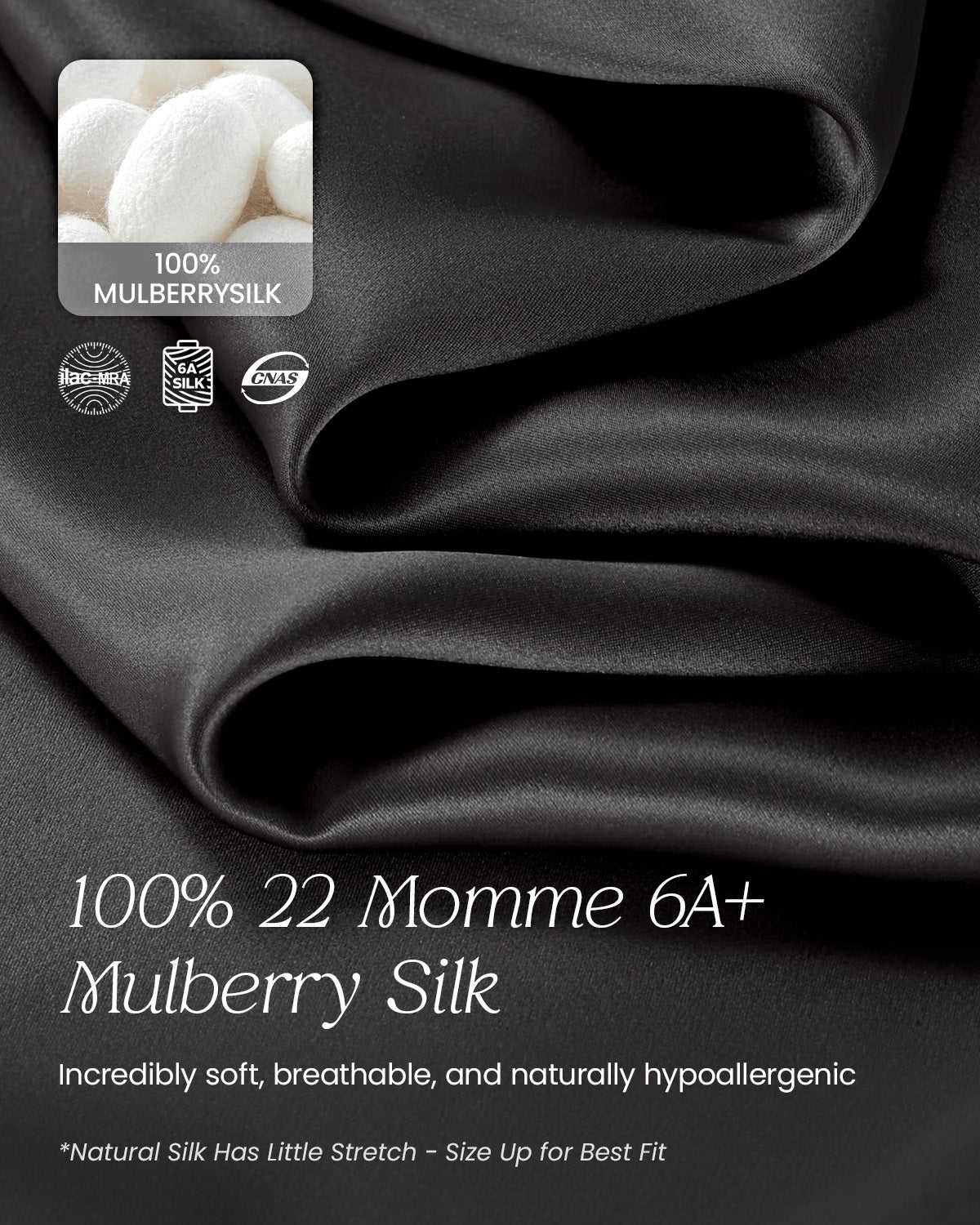 FEELITS PJ03 22 Momme Mulberry Silk Pajama Set - Split-Back Cami & High-Slit Shorts