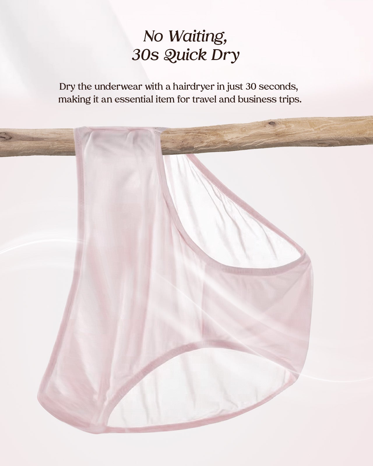 FEELITS 100% 6A Grade Mulberry Silk. Extreme Comfort Basic Brief Panties For Women - FEELITS