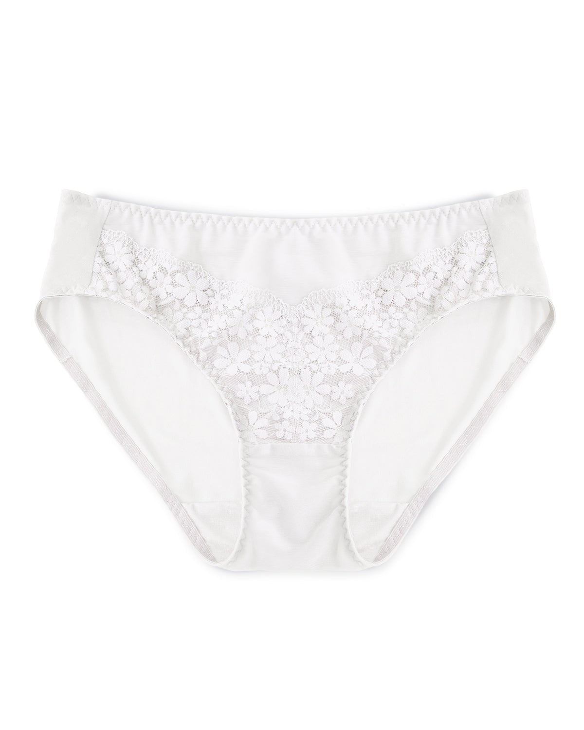 FEELITS 100% Mulberry Silk Underwear, Silk Floral Lace Hipster, Ultra Breathable Bikini Panties for Women - FEELITS