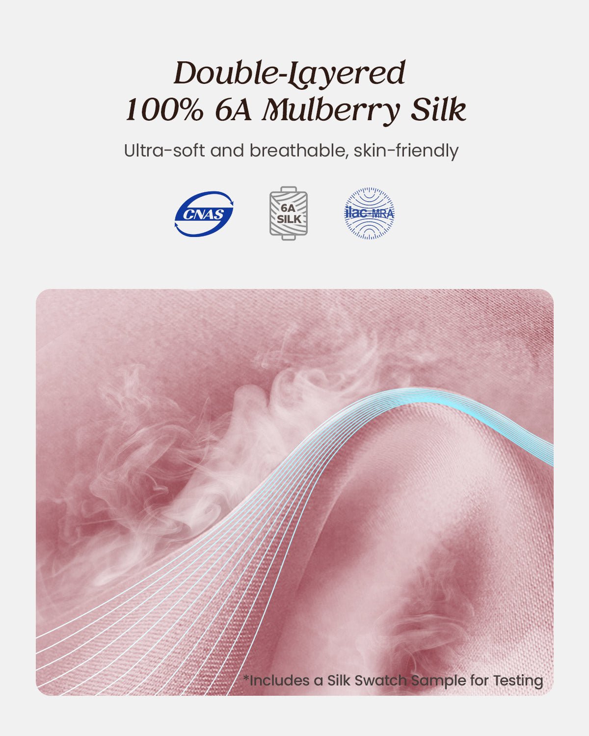 Feelits 6A Grade Mulberry Silk Face Mask, Expandable Pleated Fit Everyone - FEELITS