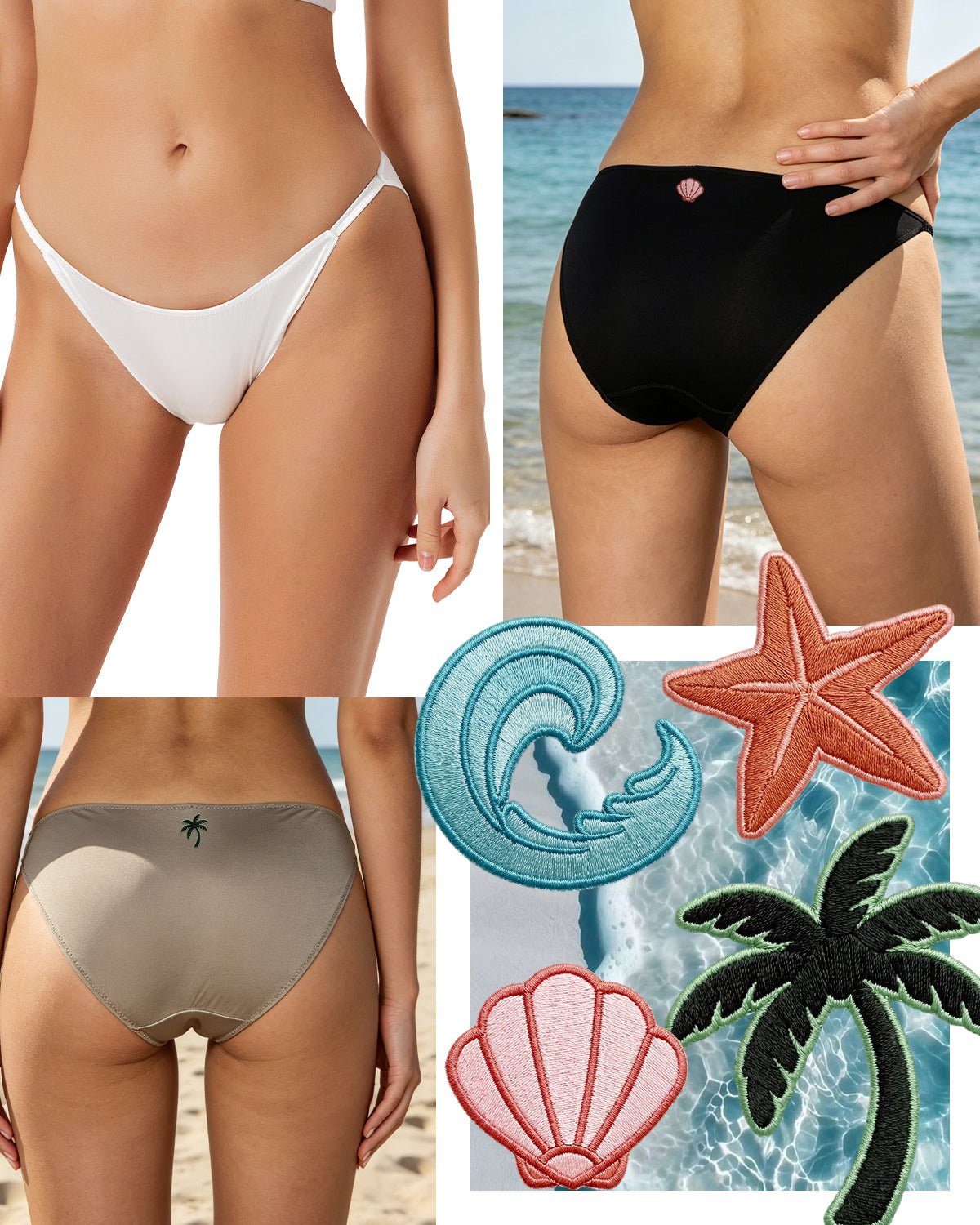 FEELITS KN06 Silk String Bikini Panties – 100% Mulberry Silk, Breathable & Ultra - Soft - FEELITS
