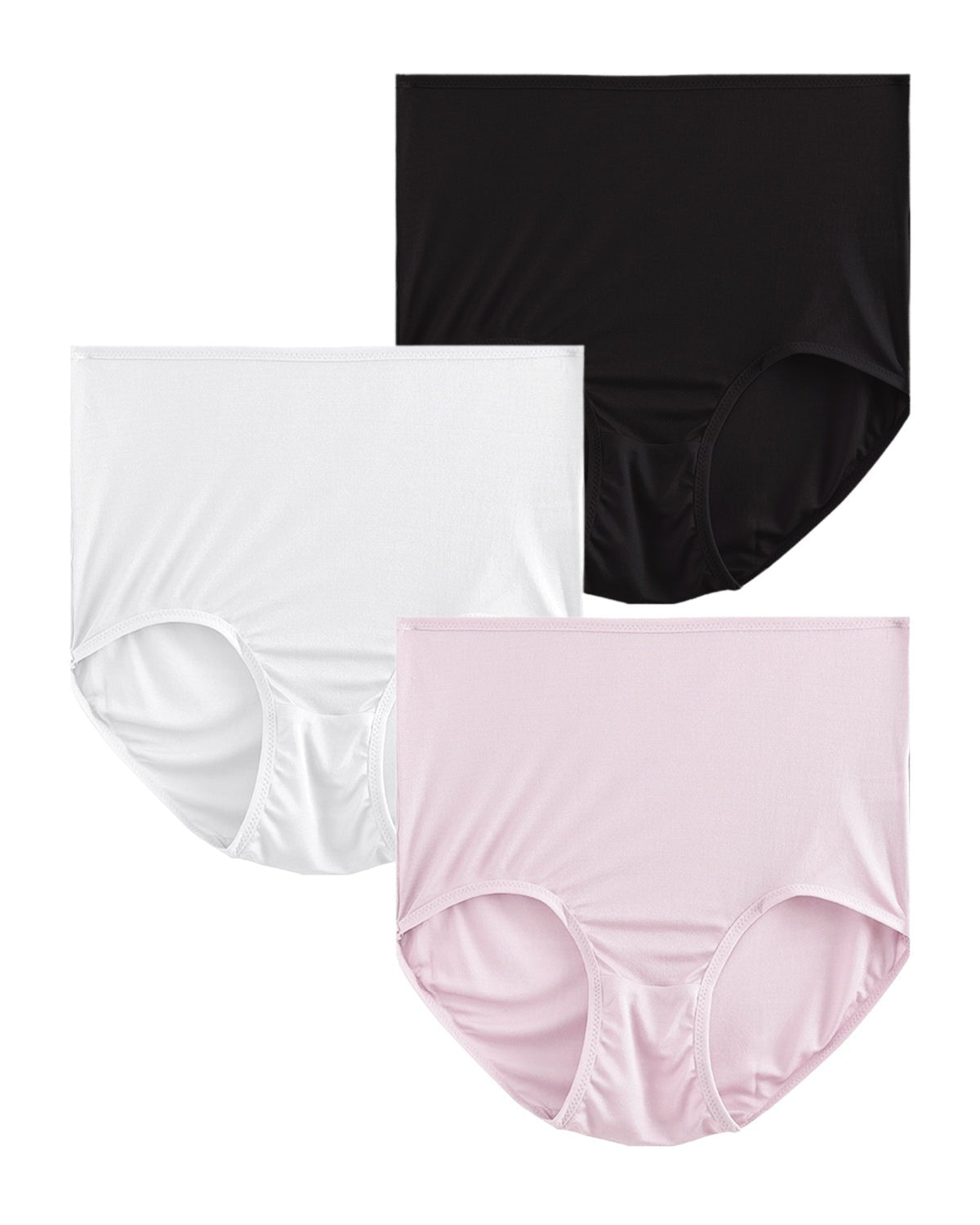 FEELITS KN17 Silk High-Waisted Brief Panties – 100% Mulberry Silk, Breathable & Ultra-Soft - FEELITS