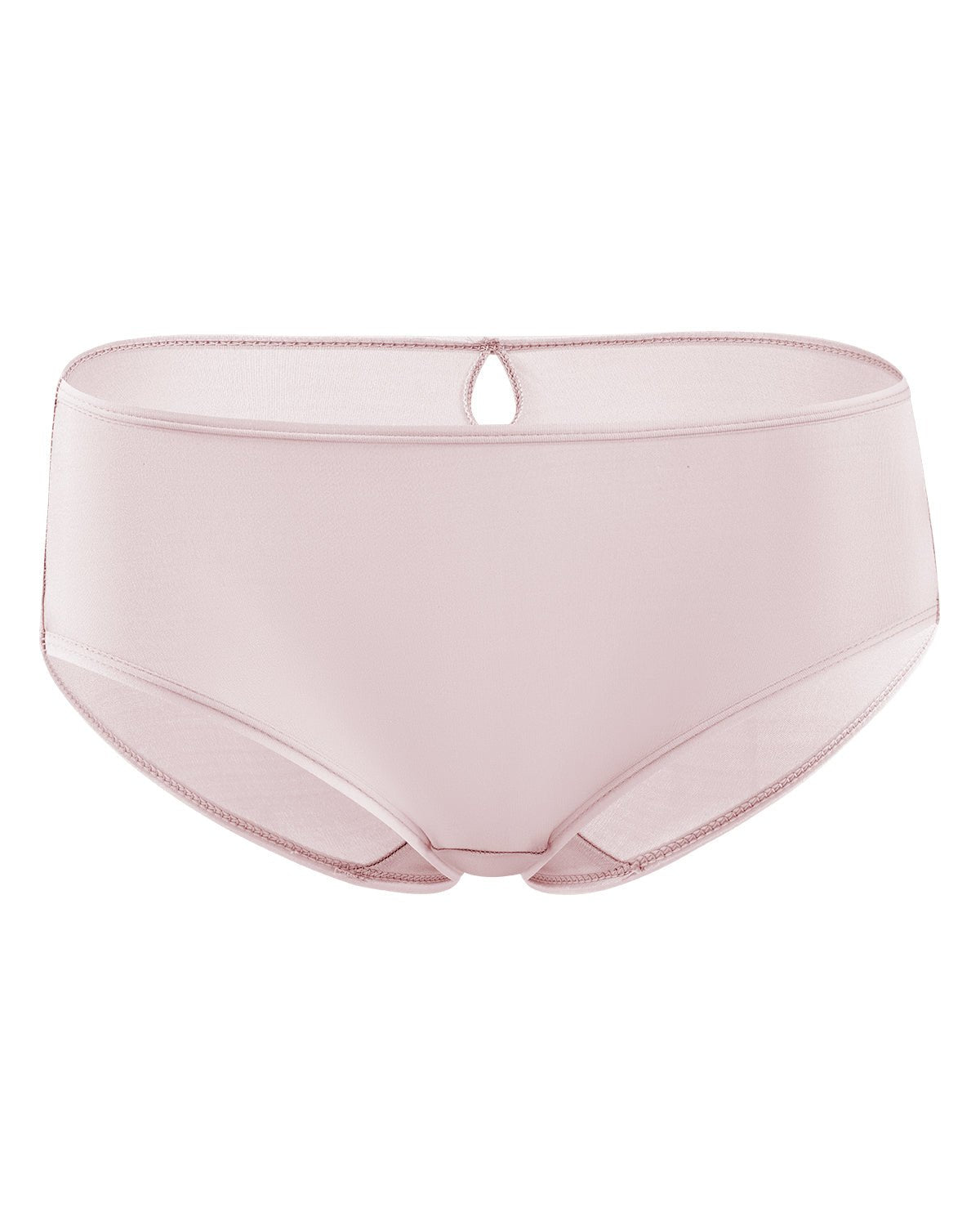 FEELITS KN28 Mulberry Silk Cut-Out Back Bikini Panties - FEELITS