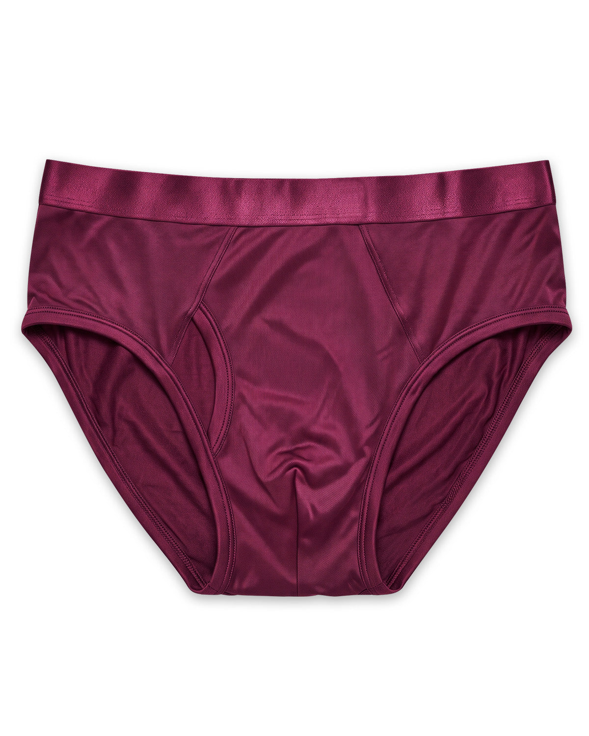 FEELITS KNM08 Slip de seda de morera para hombre – Ultrasuave, con abertura frontal