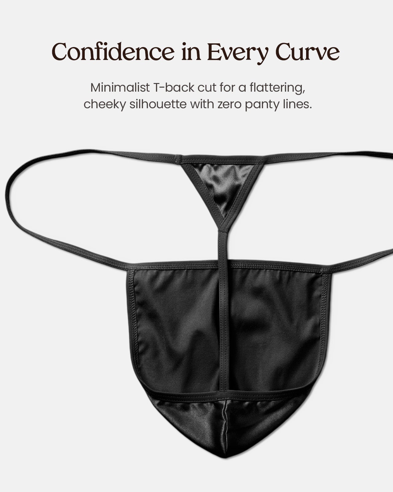 FEELITS Men's Mulberry Silk Thong – Ultra - Soft Breathable T - Back Underwear - FEELITS