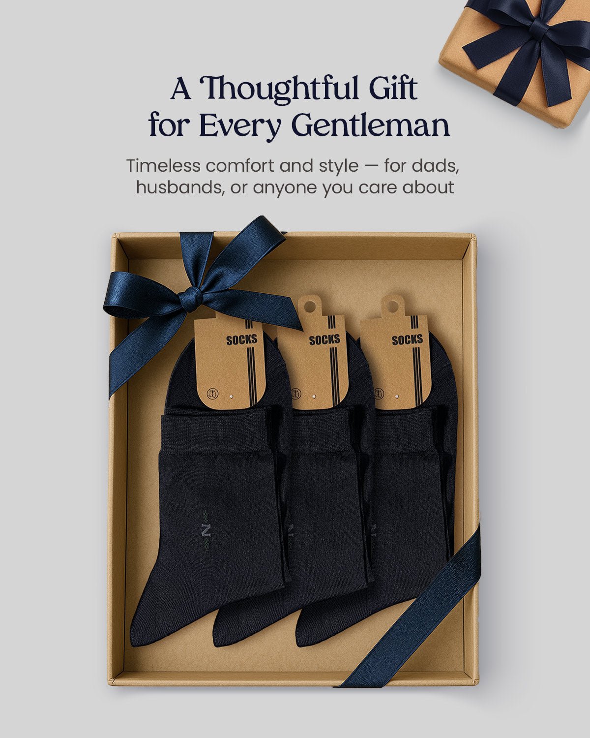 FEELITS Men's Silk Socks - Luxury 98% Mulberry Silk Socks for Men, Ultra Soft, Breathable & Comfortable - FEELITS