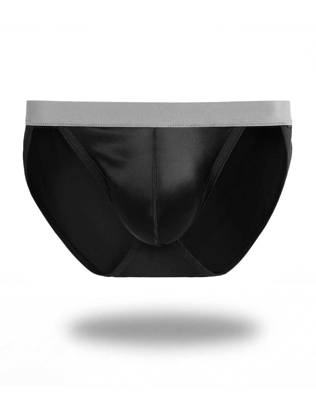 FEELITS Men's Silk Tanga Briefs – 100% Mulberry Silk Low - Rise Minimal Underwear - FEELITS