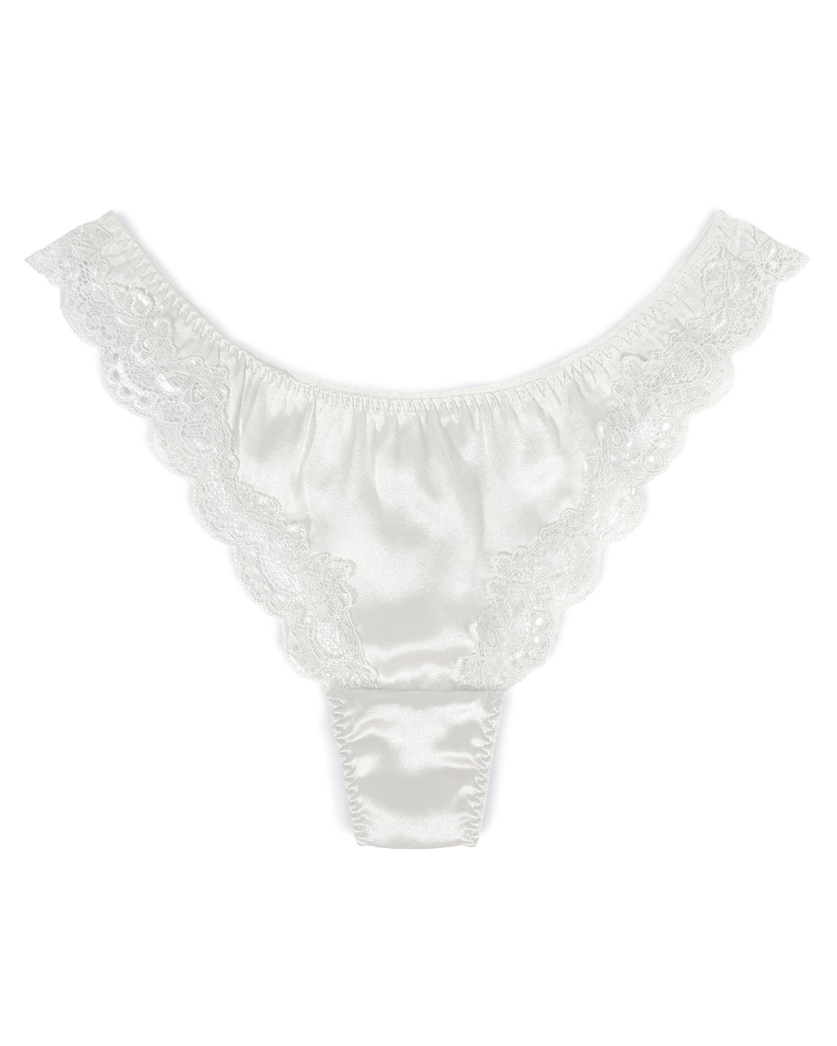 FEELITS Mulberry Silk Lace Fitness T - Back Thong Panties – Seamless, Low - Rise, Sensual Mulberry Silk Lingerie for Women, Perfect Under Yoga & Fitted Wear - FEELITS