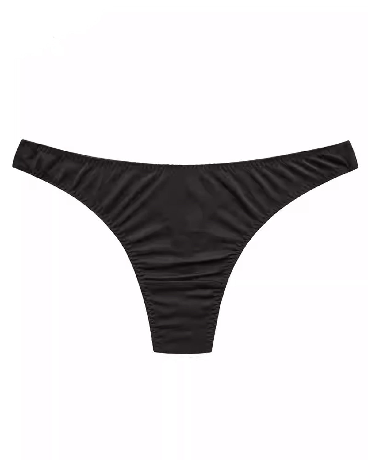 FEELITS Mulberry Silk Low - Rise Basic T - Back Thong Panties – 100% Mulberry Silk Lingerie for Women, Seamless, Comfortable & Elegant - FEELITS