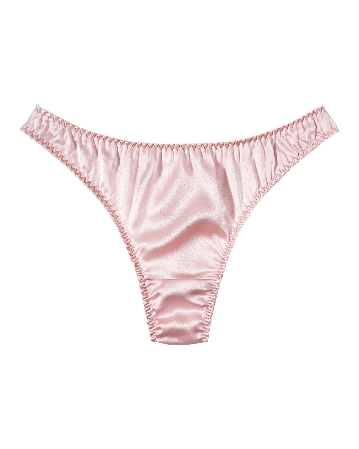 FEELITS Mulberry Silk Low - Rise Basic T - Back Thong Panties – 100% Mulberry Silk Lingerie for Women, Seamless, Comfortable & Elegant - FEELITS