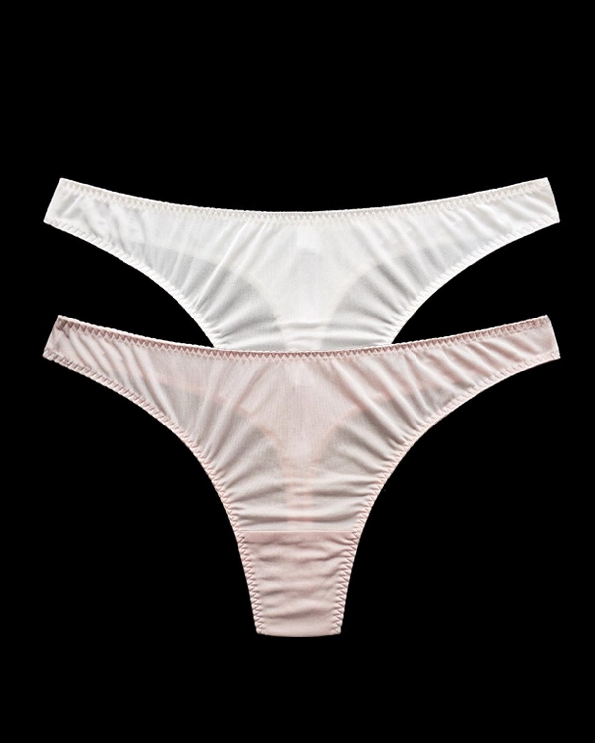 FEELITS Mulberry Silk Low - Rise Basic T - Back Thong Panties – 100% Mulberry Silk Lingerie for Women, Seamless, Comfortable & Elegant - FEELITS