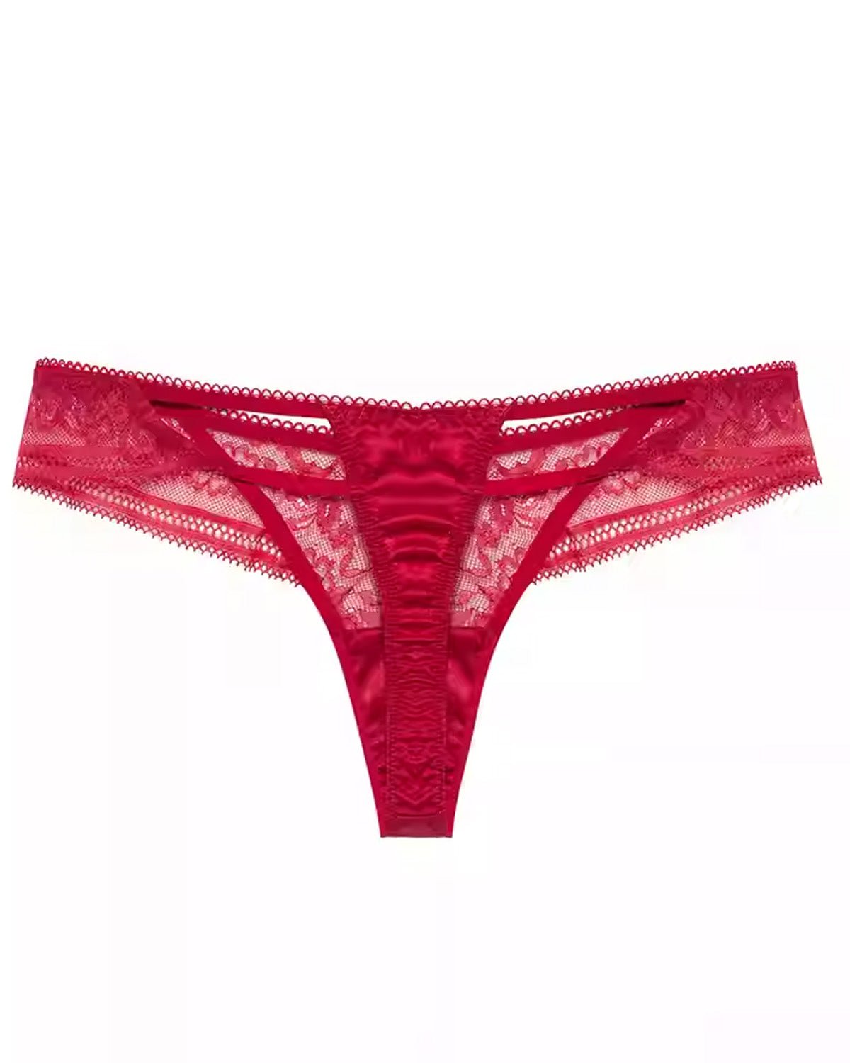FEELITS Mulberry Silk Low - Rise Lace Thong Panties for Women – Seamless Luxury Lingerie - FEELITS