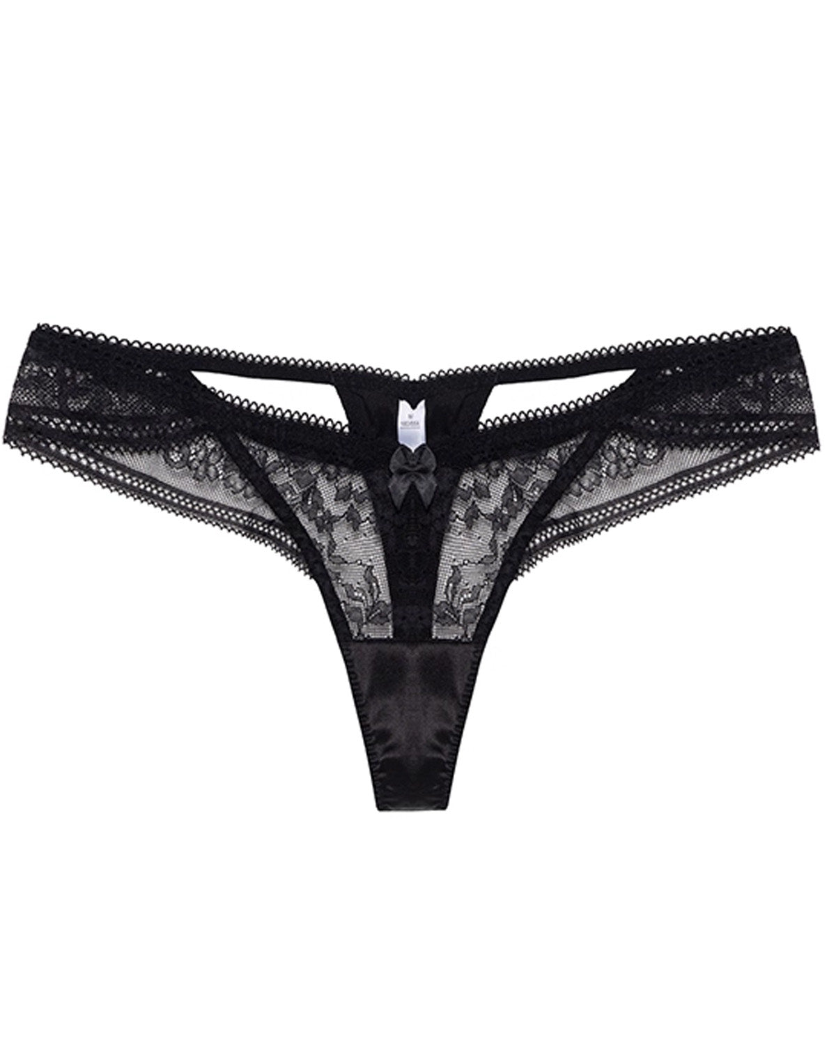 FEELITS Mulberry Silk Low - Rise Lace Thong Panties for Women – Seamless Luxury Lingerie - FEELITS
