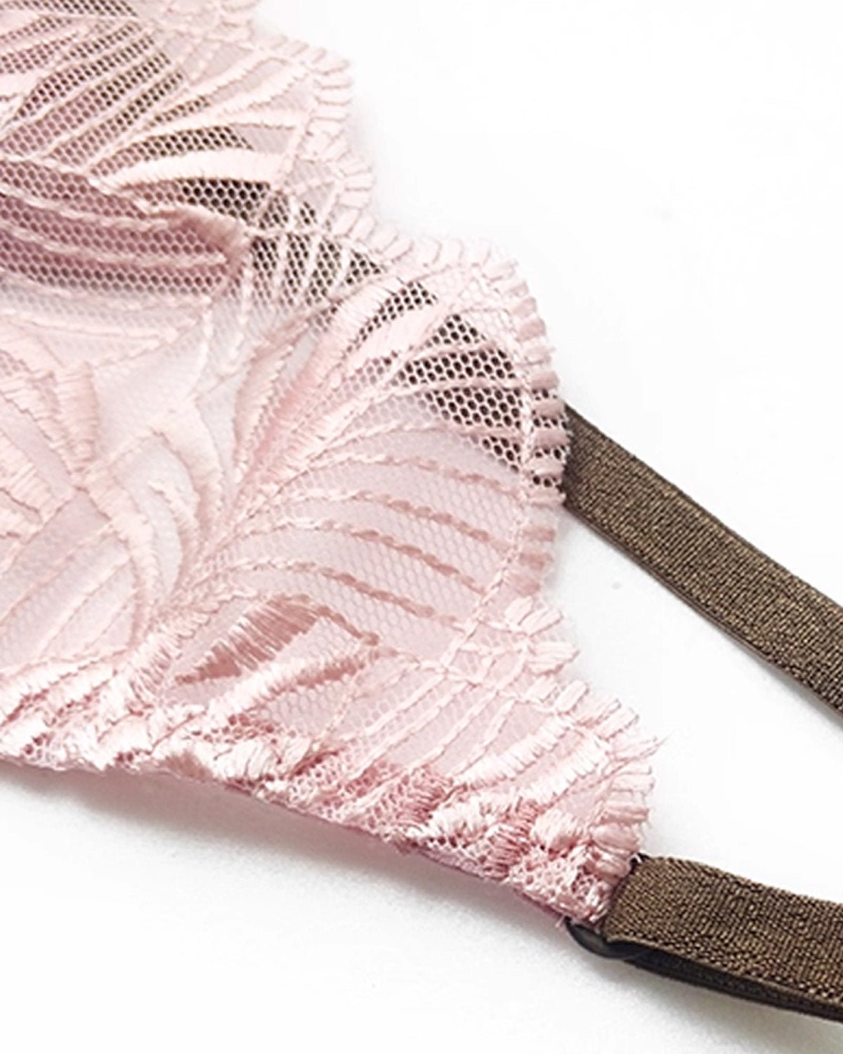FEELITS Mulberry Silk Sexy Thong – Sheer Lace Temptation - FEELITS