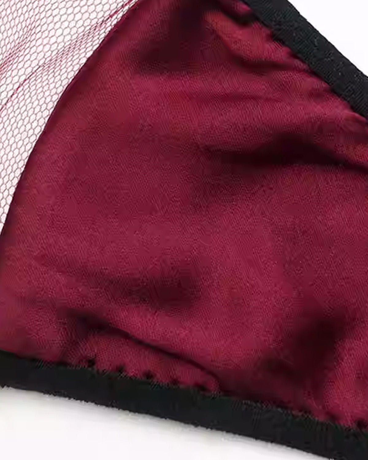 FEELITS Mulberry Silk Thong Panties for Women – Sexy Lace Sheer Temptation - FEELITS