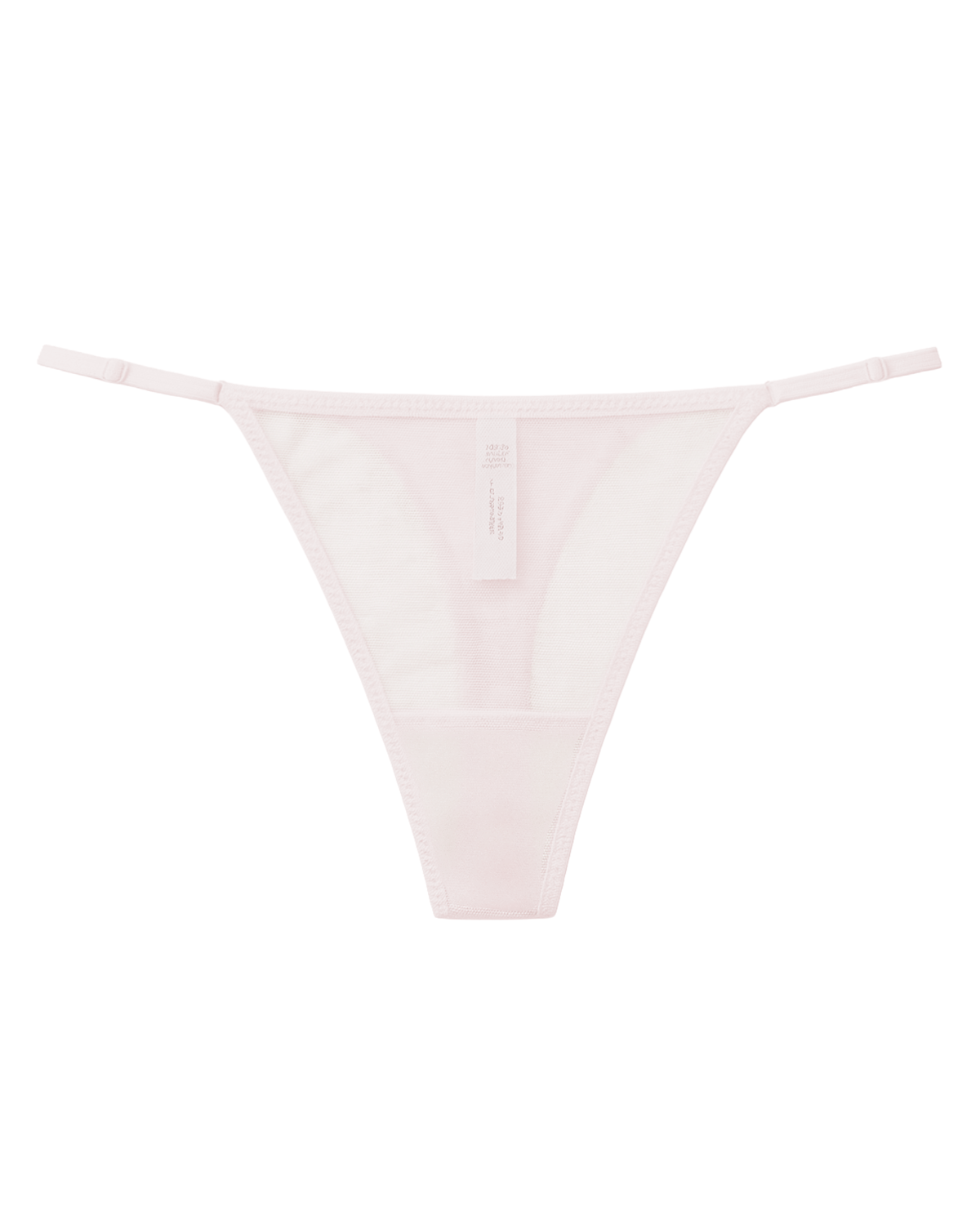 FEELITS Seduction 100% Mulberry Silk Sheer Mesh Thong for Women - FEELITS
