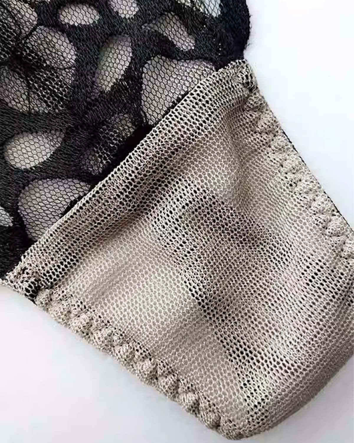 FEELITS Seduction Silk Butterfly Lace Thong – 100% 6A Mulberry Silk Sheer Low - Rise G - String Panties for Women - FEELITS