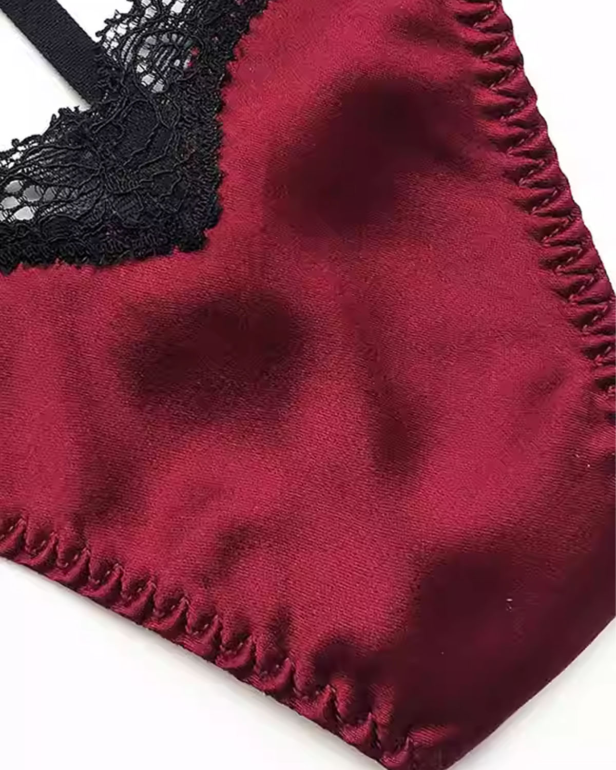 FEELITS Seduction Silk Embroidered Lace Low - Rise T - Back Thong with Bow – Luxury 93% Mulberry Silk Lingerie for Women, Sensual, Honeymoon & Wedding Ready - FEELITS