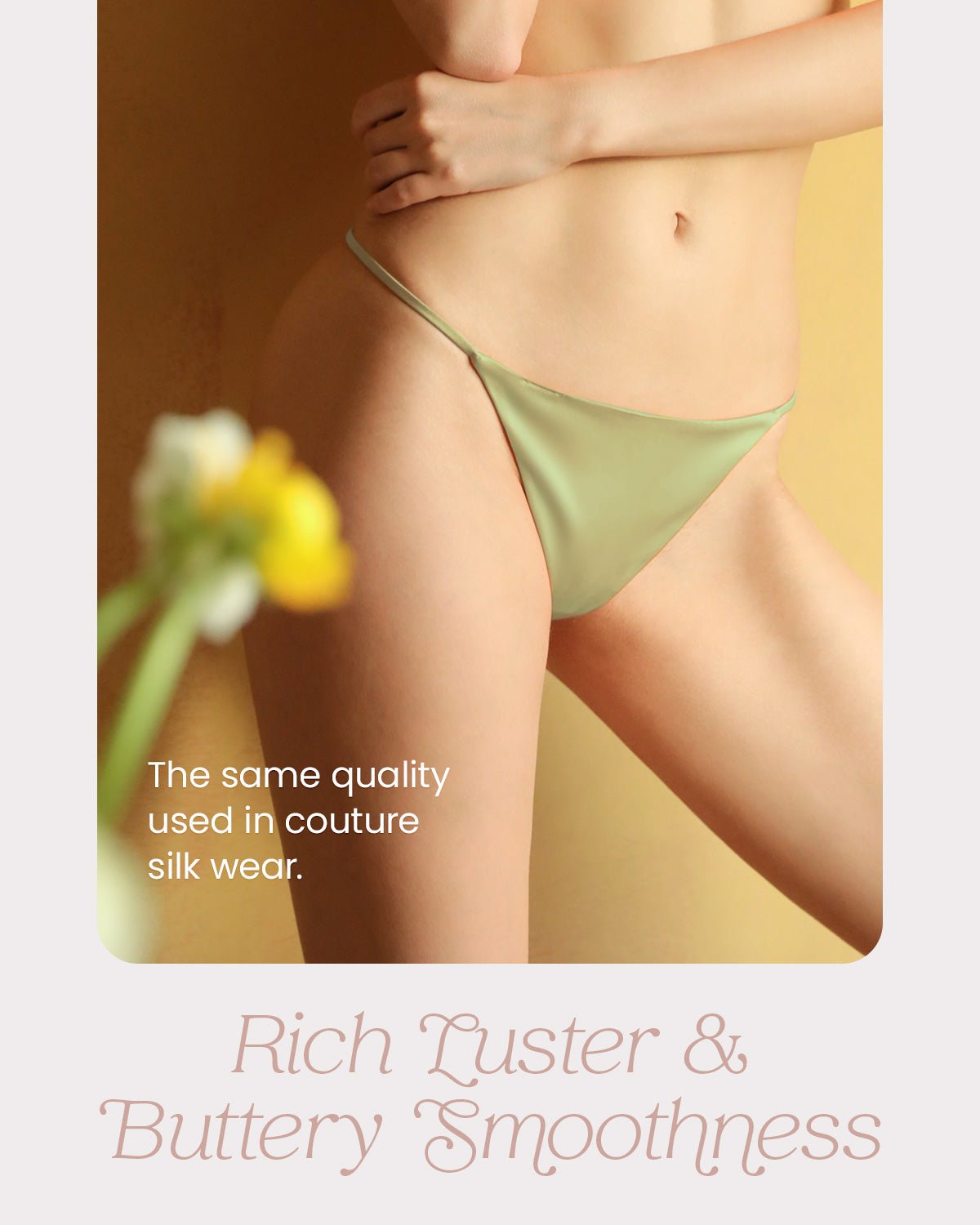 FEELITS Seduction Silk Smooth T - Back Thong Panties – Luxury 100% Mulberry Silk Lingerie for Women, Seamless, Sensual & Elegant - FEELITS