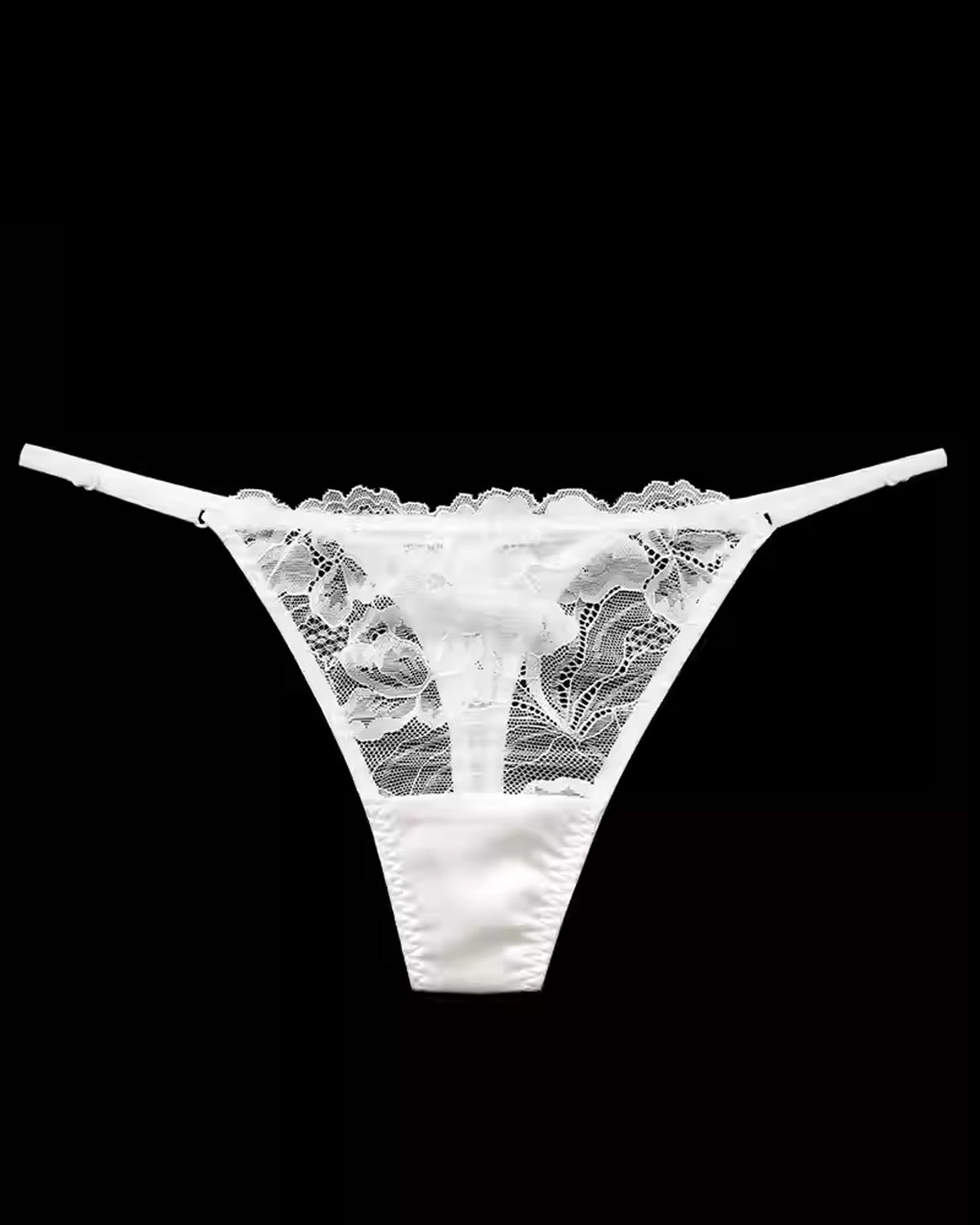 FEELITS Sexey Mulberry Silk Low - Rise Silk Thong Panties for Women - FEELITS