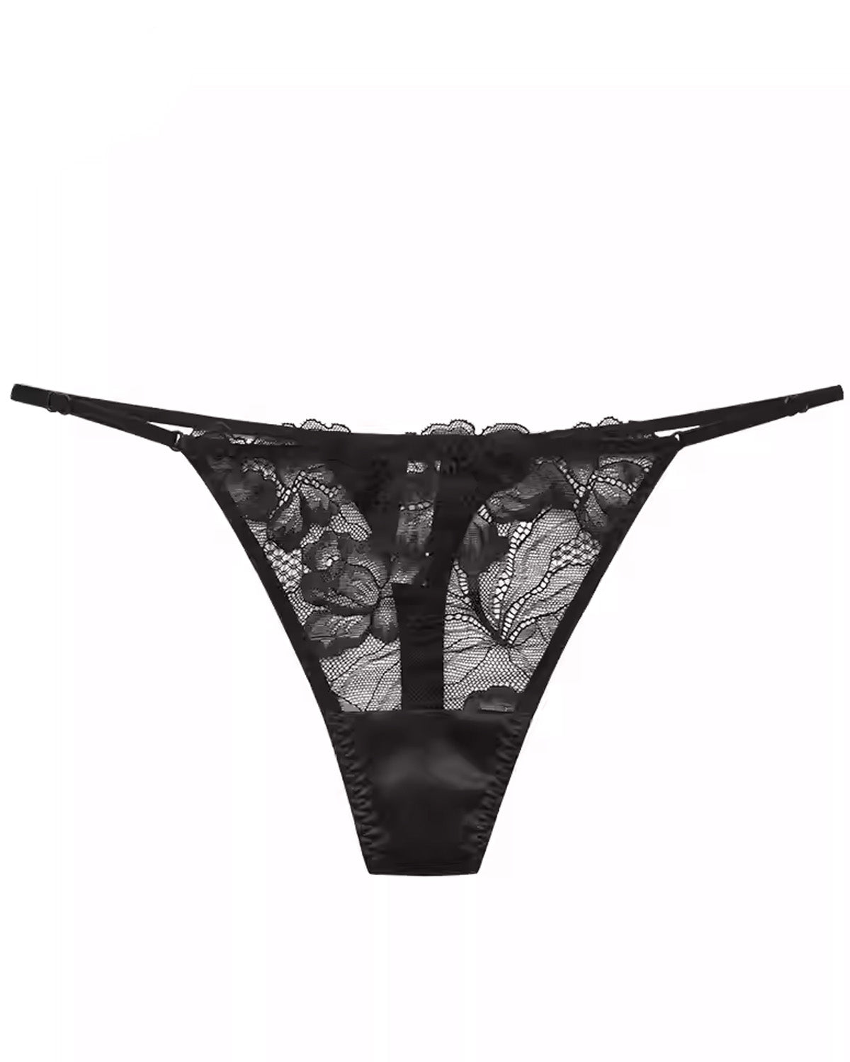 FEELITS Sexey Mulberry Silk Low - Rise Silk Thong Panties for Women - FEELITS