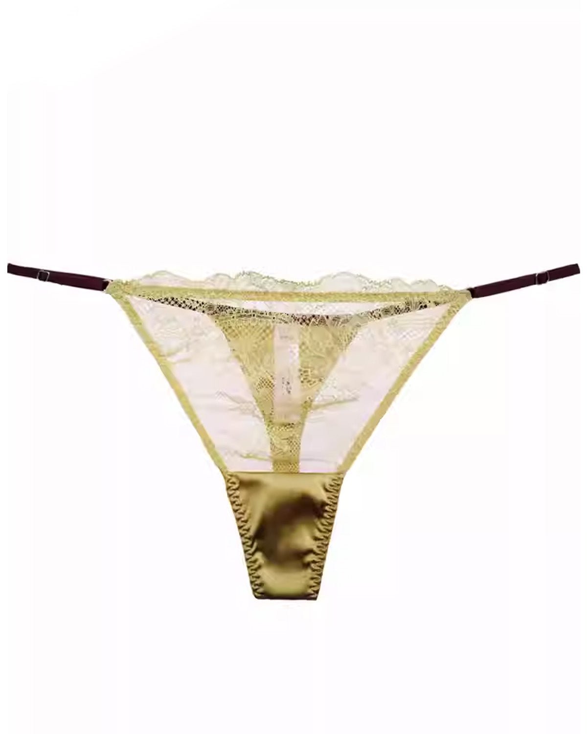 FEELITS Sexey Mulberry Silk Low - Rise T - Back Panties for Women - FEELITS