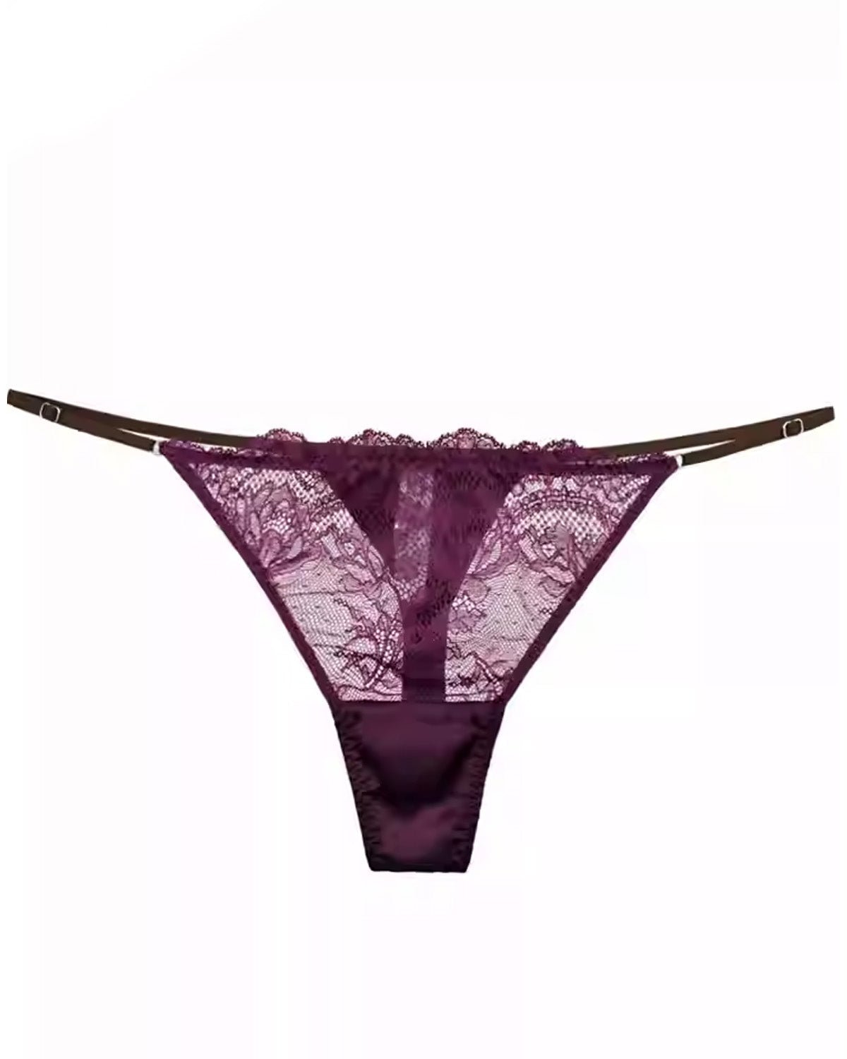 FEELITS Sexey Mulberry Silk Low - Rise T - Back Panties for Women - FEELITS