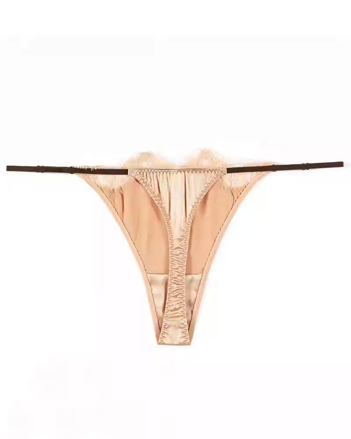 FEELITS Sexey Mulberry Silk Low - Rise T - Back Panties for Women - FEELITS