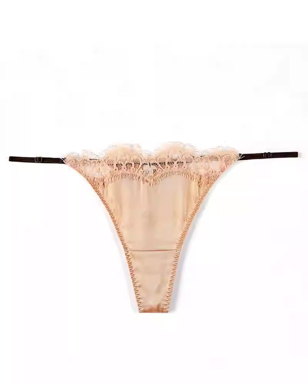 FEELITS Sexey Mulberry Silk Low - Rise T - Back Panties for Women - FEELITS