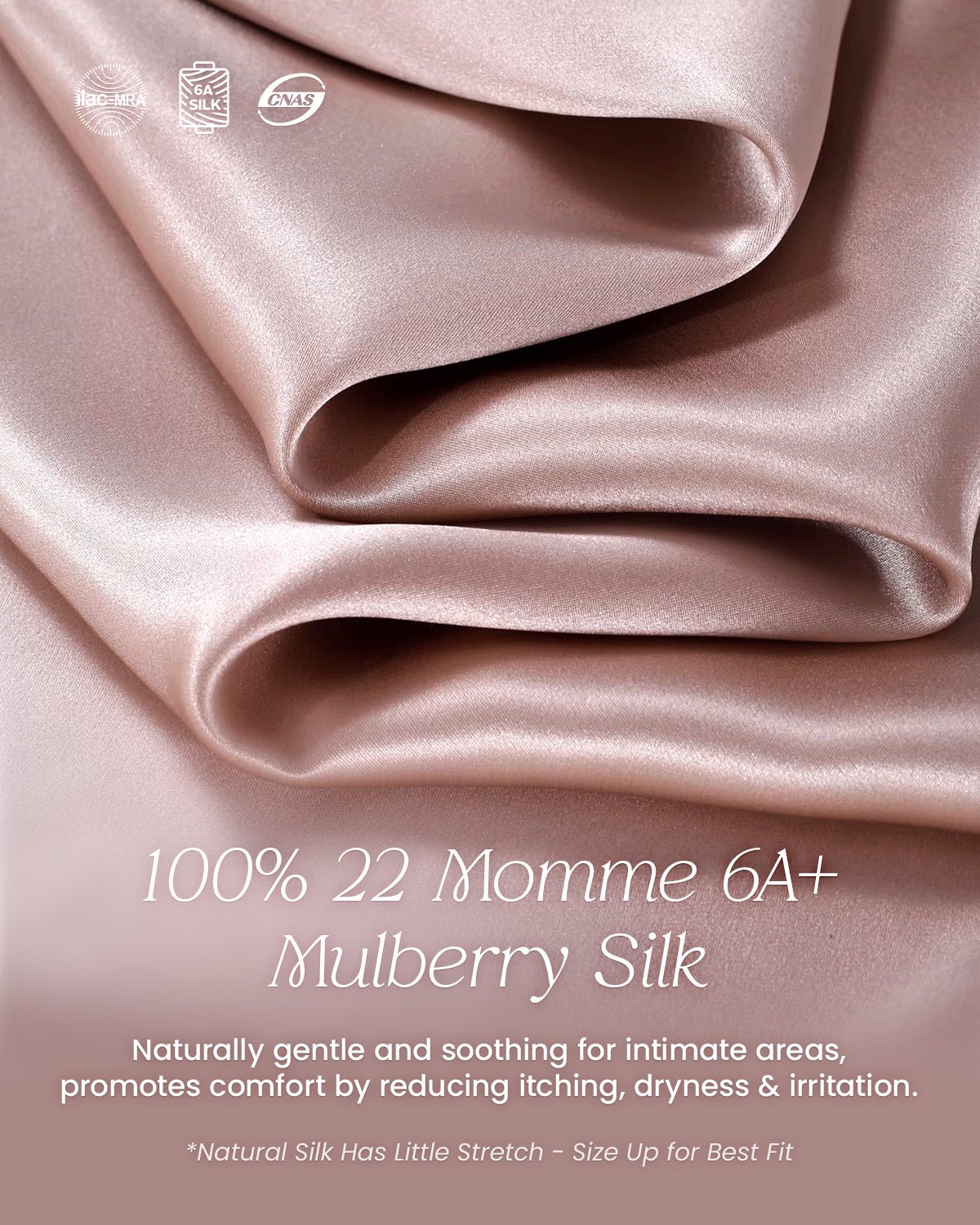 FEELITS TH11 Silk Mid-Rise T-Back Thong Panties – 100% Mulberry Silk, Smooth & Adjustable - FEELITS