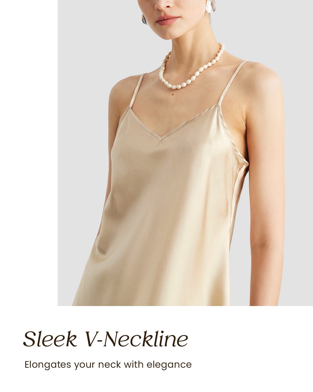 FEELITS TK08 22 Momme Mulberry Silk Crop Top – V-Neck Camisole with Adjustable Spaghetti Straps - FEELITS