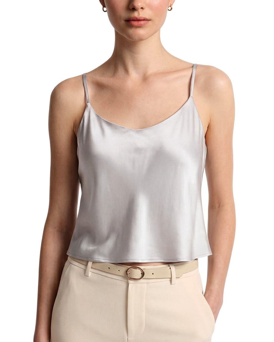 TK16 mulberry silk bralette front view | FEELITS