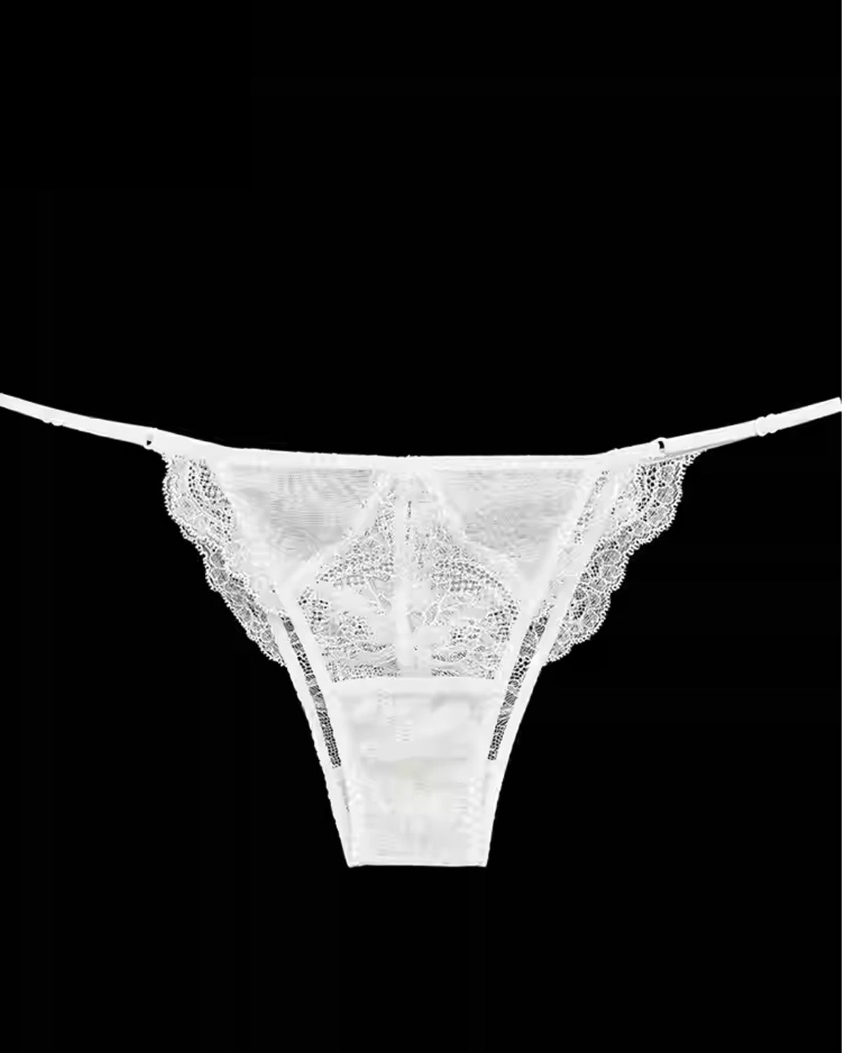 FEELITS Women’s 100% Mulberry Silk Bikini Panties – Sheer Mesh & Lace, Low - Rise Seamless Sexy Underwear - FEELITS