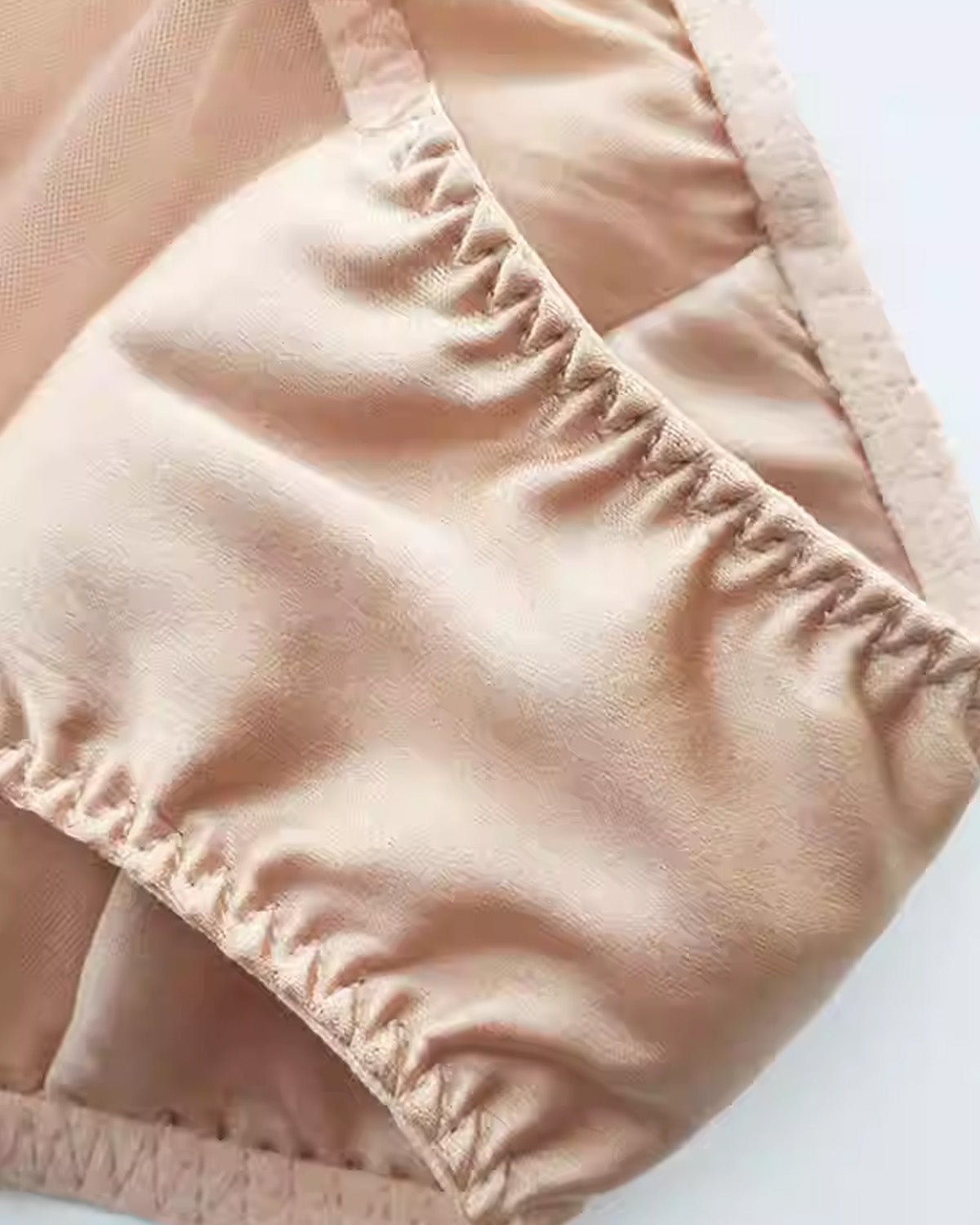 FEELITS Women’s Mulberry Silk Bikini Panties – Low - Rise Adjustable Lace Strap, Sheer Hollow - Out Sexy Underwear - FEELITS