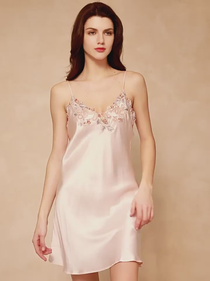 FEELITS PA02 Mulberry Silk Bridal Collection – Cami Set, Slip Dress & Robe
