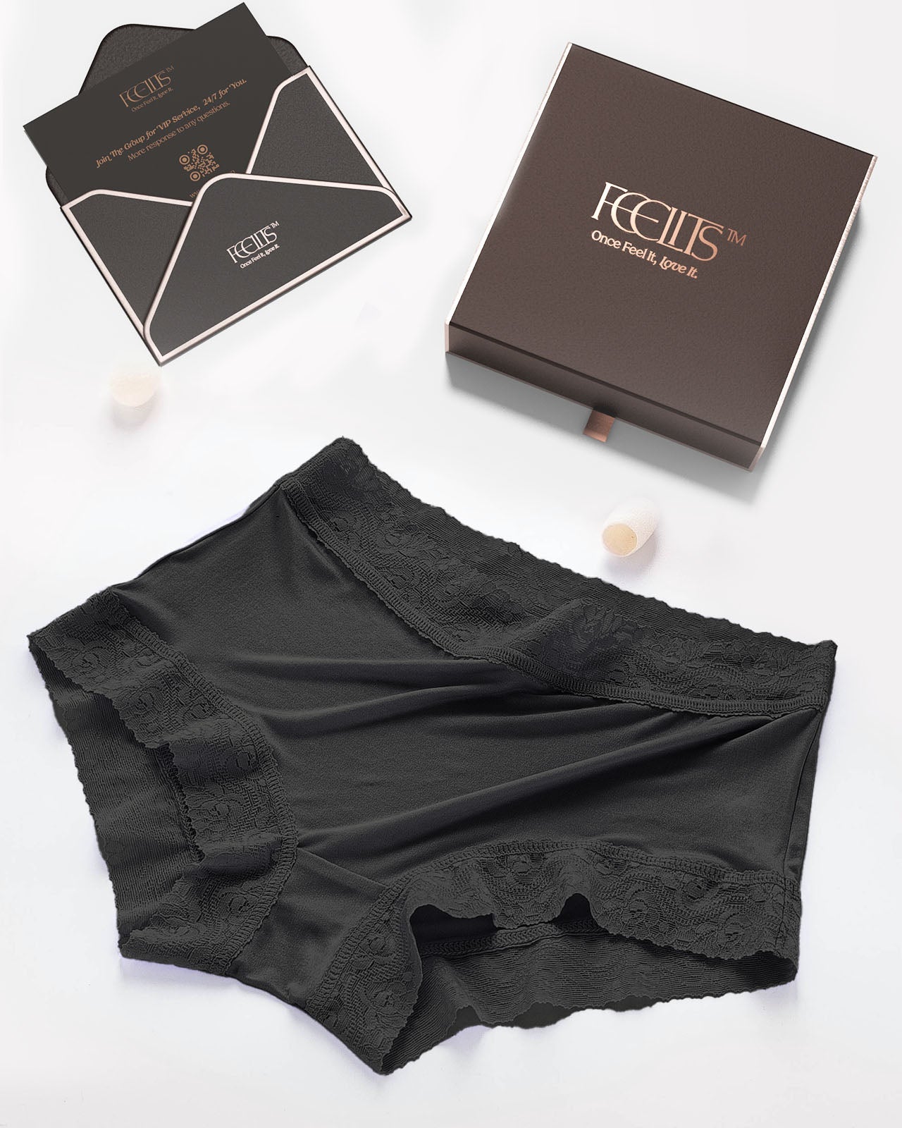 FEELITS 100% Royal Mulberry Silk. Extreme Comfort Mid-Waist Silk Knitted  Hipster Underwear For Women
